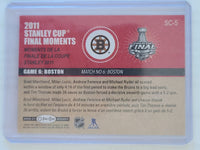 
              2020-21 OPC 2011 Stanley Cup Final Moments #SC-5 Boston Forces Game 7
            