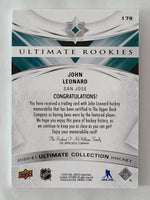 
              2020-21 Ultimate Rookies Jersey #178 John Leonard San Jose Sharks 27/649
            