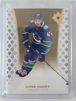 
              2020-21 Ultimate Collection Gold Base #36 Quinn Hughes Vancouver Canucks
            