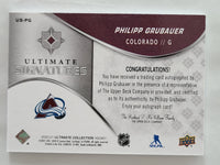 
              2020-21 Ultimate Signatures Auto #US-PG Philipp Grubauer Colorado Avalanche
            