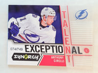 
              2018-19 Synergy Exceptional Talent Inserts /749 (List)
            