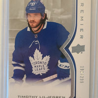 2020-21 Premier Rookies #94 Timothy Liljegren Toronto Maple Leafs 192/299