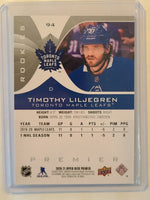 
              2020-21 Premier Rookies #94 Timothy Liljegren Toronto Maple Leafs 192/299
            