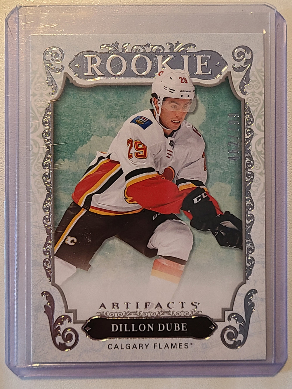2018-19 Artifacts Rookie Redemption #RED216 Dillon Dube Calgary Flames 462/799