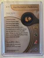 
              2005-06 SP Game Used Authentic Fabrics Single Patch #AP-TR Tuomo Ruutu Chicago Blackhawks 4/75
            