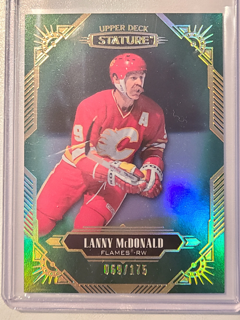 2020-21 Stature Green Variation #88 Lanny McDonald Calgary Flames 69/175