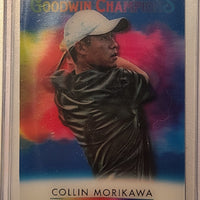 2021 Goodwin Champions Splash of Color #LS-CM Collin Morikawa Golf