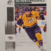 2011-12 SP Game Used Authentic Rookies /699 (List)