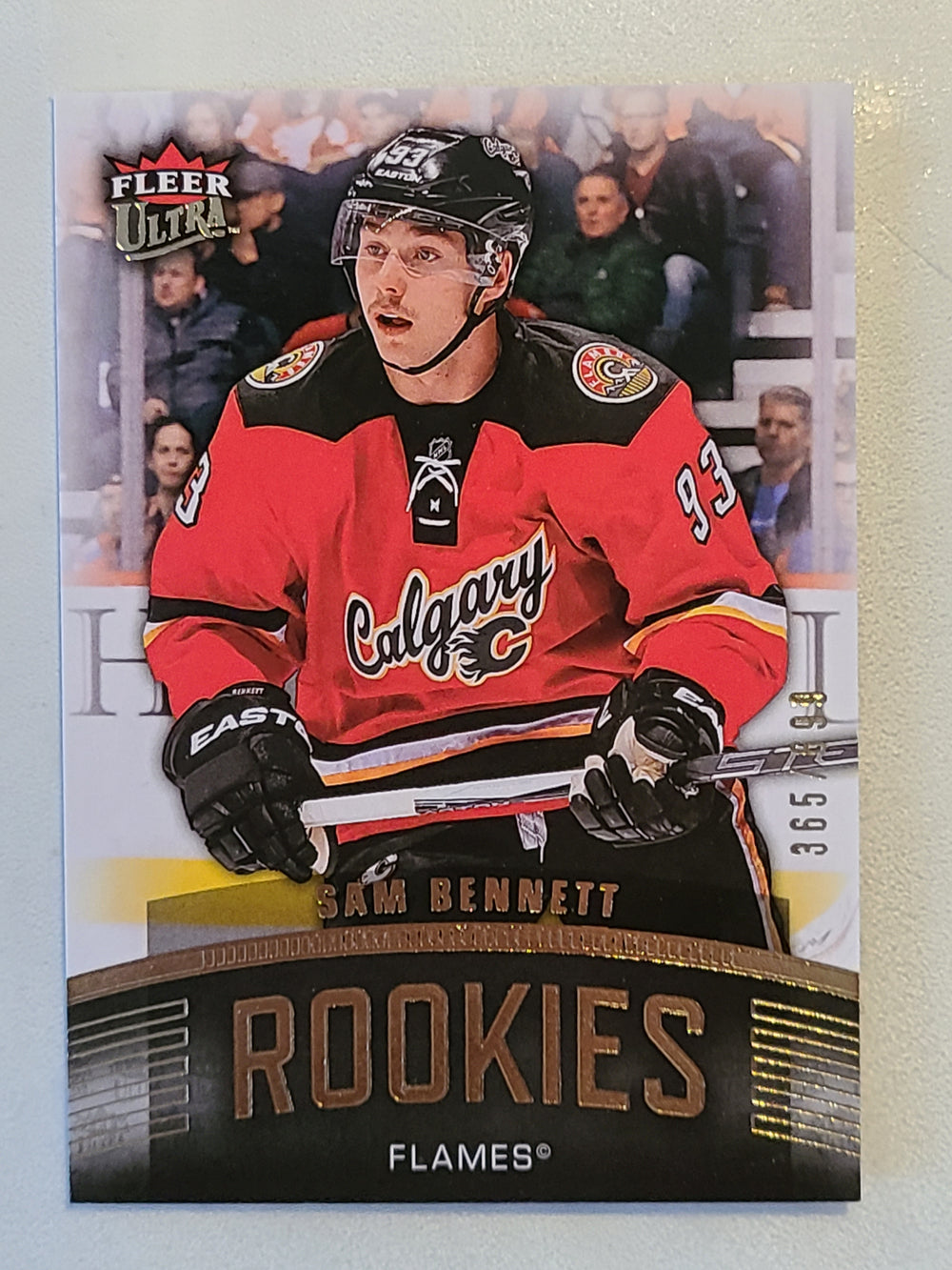 2015-16 Fleer Ultra Rookies #U20 Sam Bennett Calgary Flames 365/699