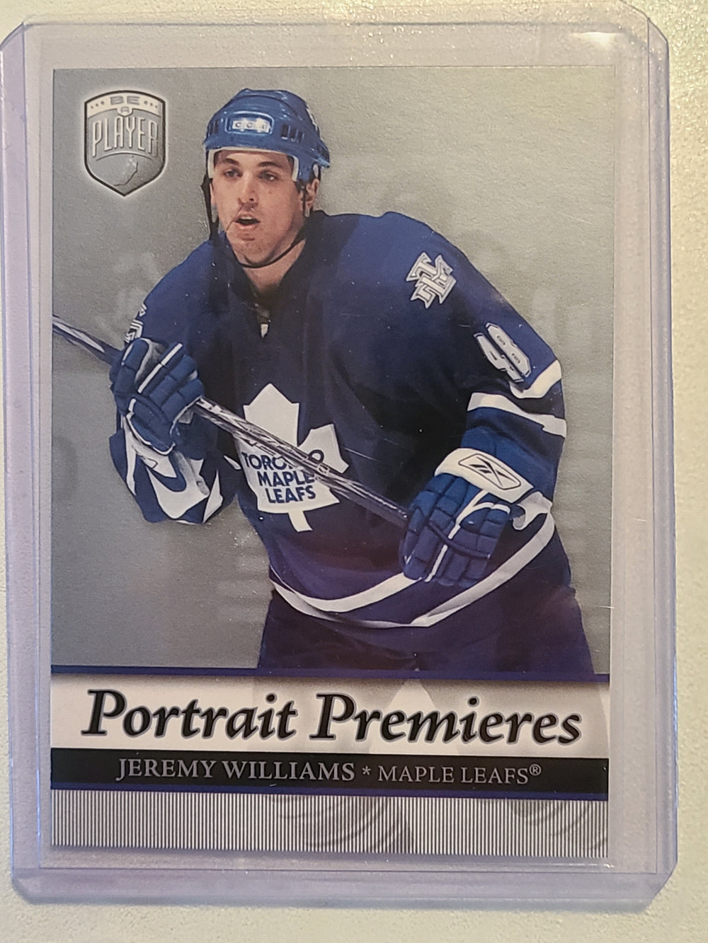 2006-07 BAP Portrait Premieres #129 Jeremy Williams Toronto Maple Leafs