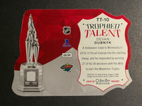 
              2015-16 Platinum Trophied Talent #TT-10 Devan Dubnyk Minnesota Wild
            