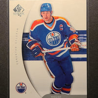 2005-06 SP Authentic Base Cards #42 Wayne Gretzky Edmonton Oilers
