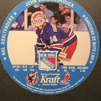 1992-93 Kraft Peanut Butter Card/Disc Patrick Roy/John Vanbiesbrouck