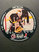 
              1992-93 Kraft Peanut Butter Card/Disc Jeff Hackett/Kirk McLean
            