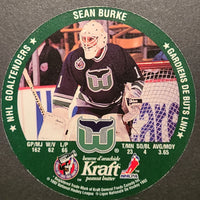 1992-93 Kraft Peanut Butter Card/Disc Sean Burke/Tim Cheveldae