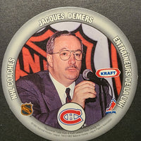 1993-94 Kraft Hockey Card/Disk Jacques Demers