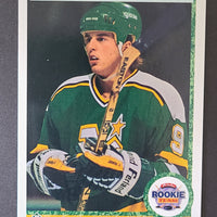 1990-91 Upper Deck #349 Mike Modano All Rookie Team