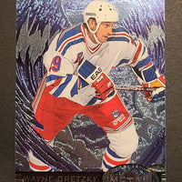 1996-97 Metal Universe #96 Wayne Gretzky NY Rangers