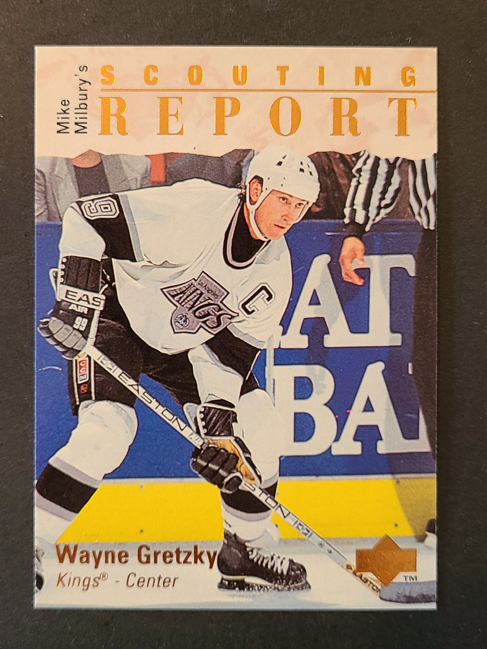 1995-96 Upper Deck Mike Milbury's Scouting Report #252 Wayne Gretzky LA Kings
