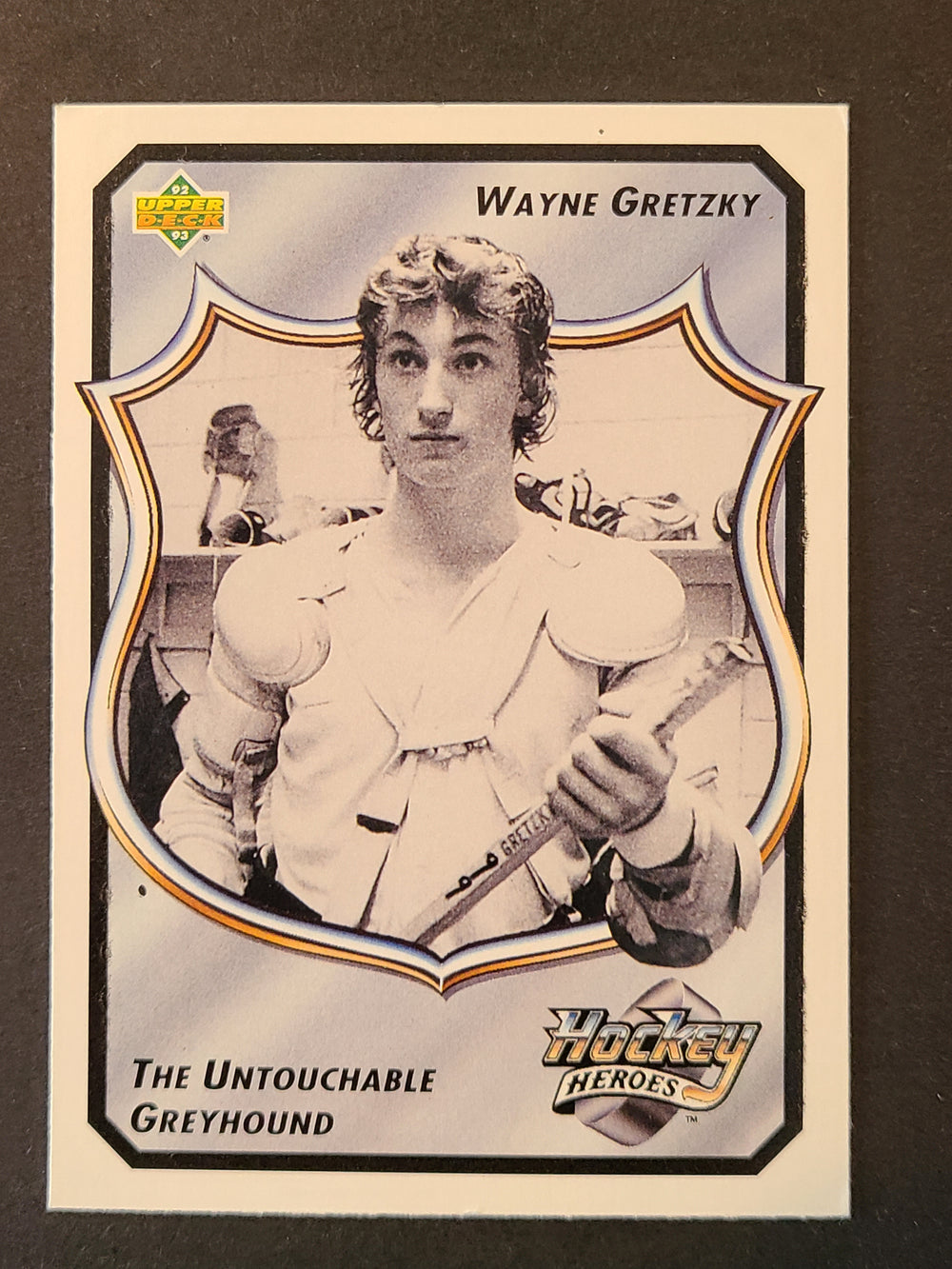 1992-93 Upper Deck Hockey Heroes Wayne Gretzky (List)