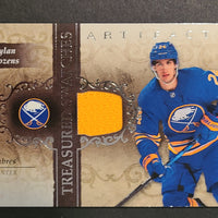 2021-22 Artifacts Treasured Swatches #TS-DC Dylan Cozens Buffalo Sabres