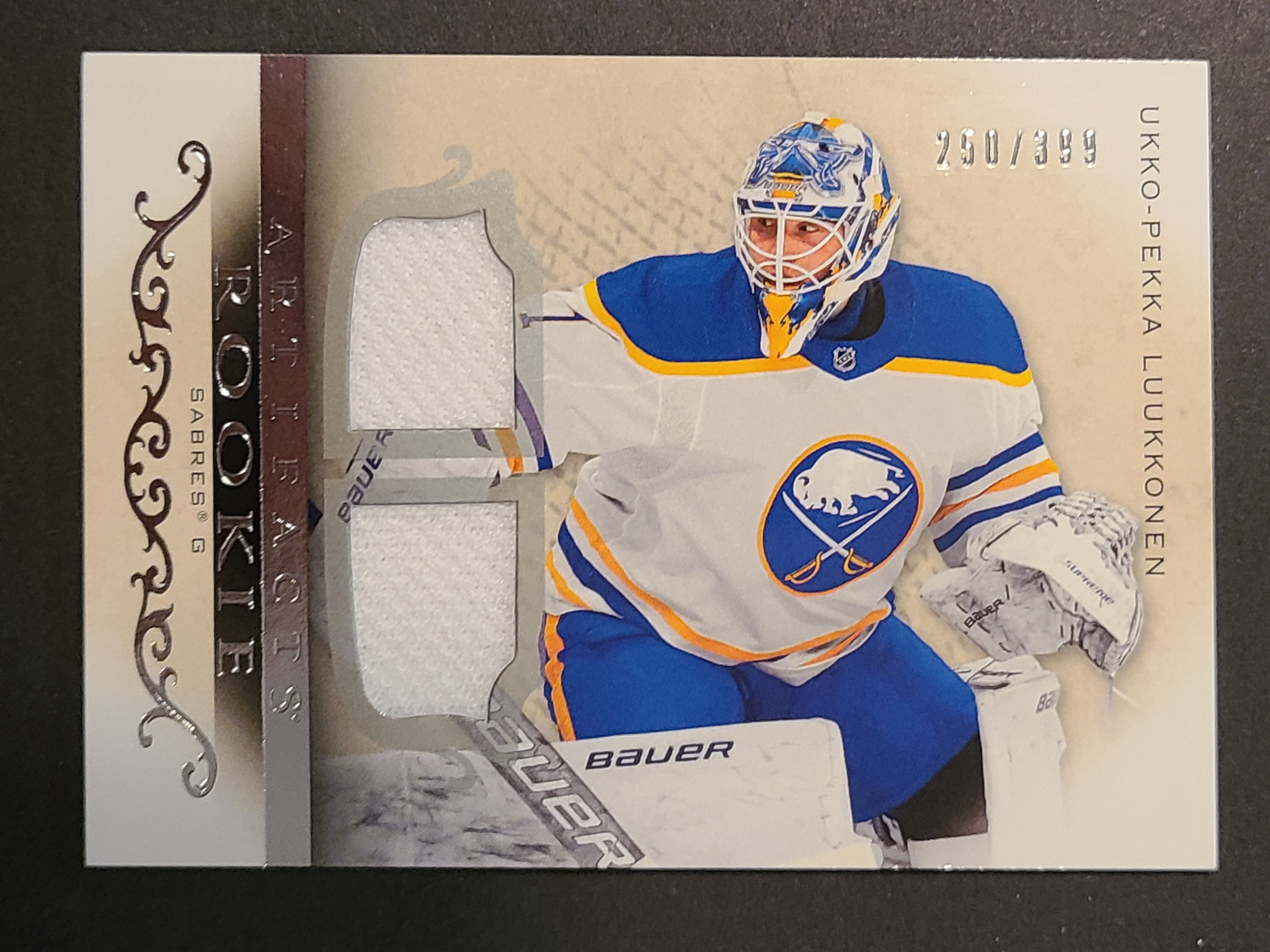 2021-22 Artifacts Rookie Dual Jersey Relic #167 Cam York