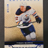 2021-22 Artifacts Royal Blue Parallel #7 Tyson Barrie Edmonton Oilers 75/199