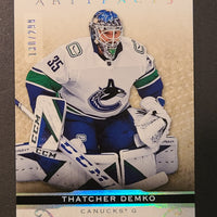 2021-22 Artifacts Silver Spectrum Parallel #51 Thatcher Demko Vancouver Canucks 130/299