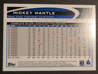 
              2012 Topps Baseball #7 Mickey Mantle ERROR Card (3B Listed twice)
            