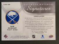 
              2020-21 Ultimate Material Signatures #UMS-SR Sam Reinhart Buffalo Sabres 71/99
            
