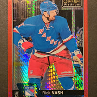 2016-17 Platinum Red Prism #82 Rick Nash NY Rangers 98/199