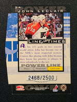 
              1998-99 Donruss Preferred Line of the Times #3-A John LeClair Philadelphia Flyers 2468/2500
            