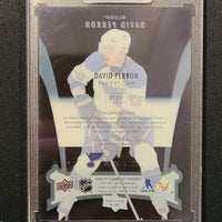 2020-21 Clear Cut Artifacts Rookie #RT-DP David Perron St. Louis Blues