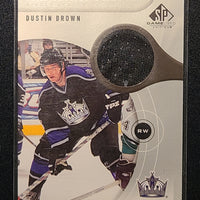2005-06 SP Game Used Authentic Fabrics #AF-DB Dustin Brown LA Kings
