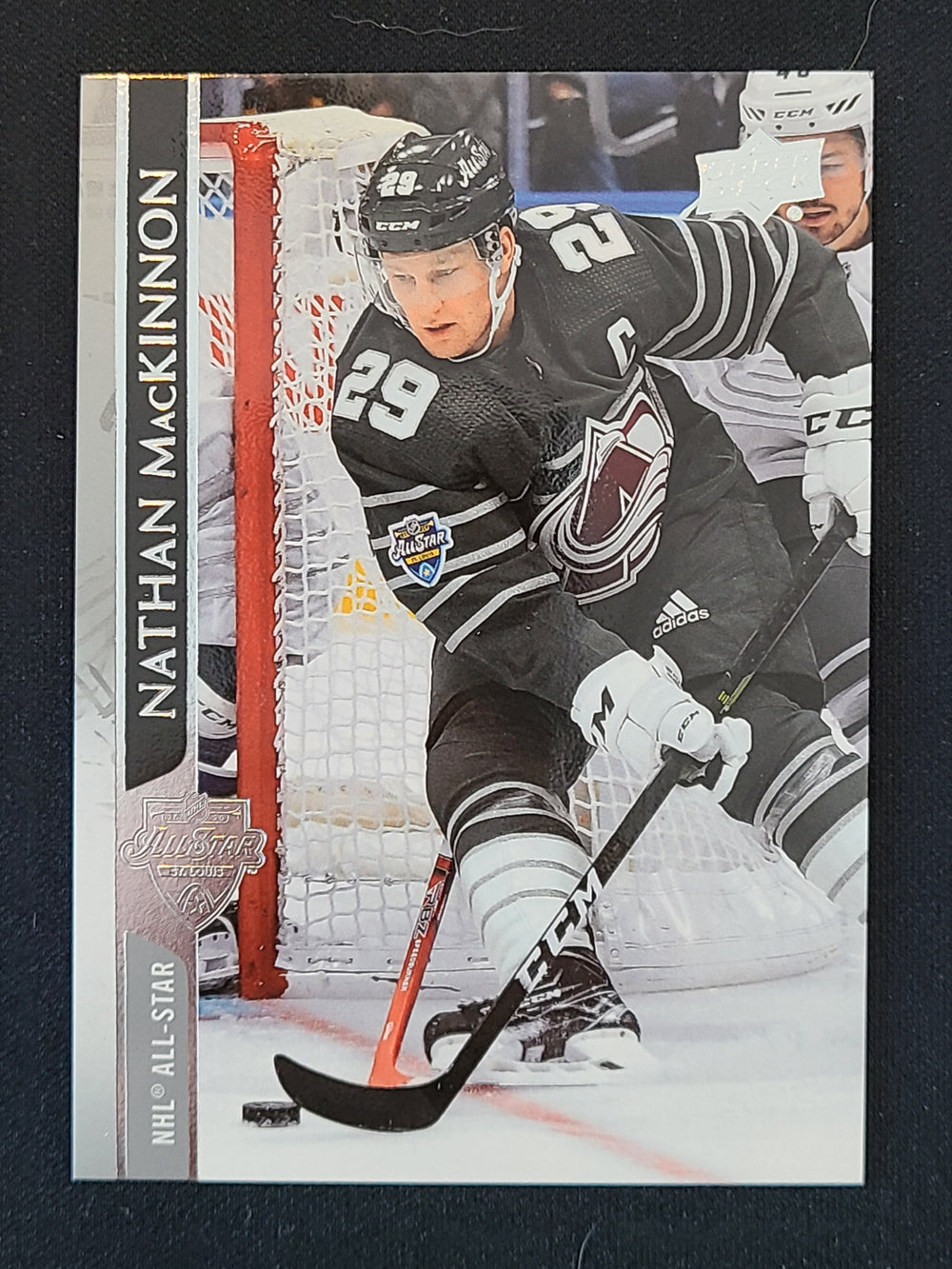 2020-21 Upper Deck Extended VARIANT #659 Nathan MacKinnon Colorado Avalanche SSP