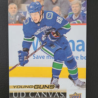 2018-19 Upper Deck Young Guns Canvas (List)