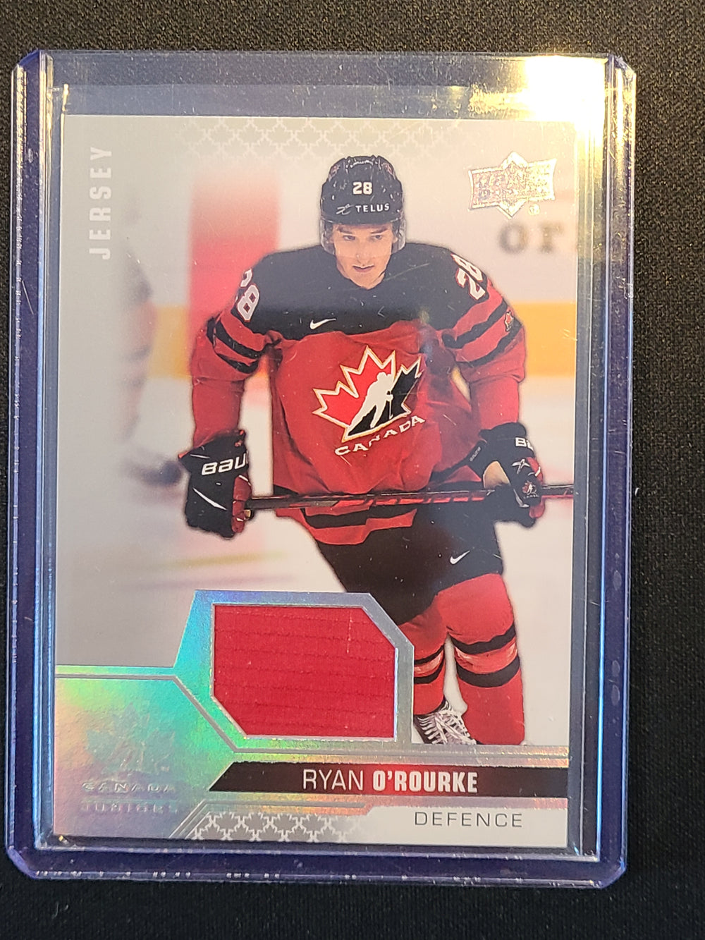 2022-23 Team Canada Juniors Jersey #15 Ryan O'Rourke