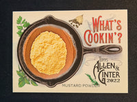 
              2022 Topps Allen & Ginter What's Cooking Inserts (List)
            