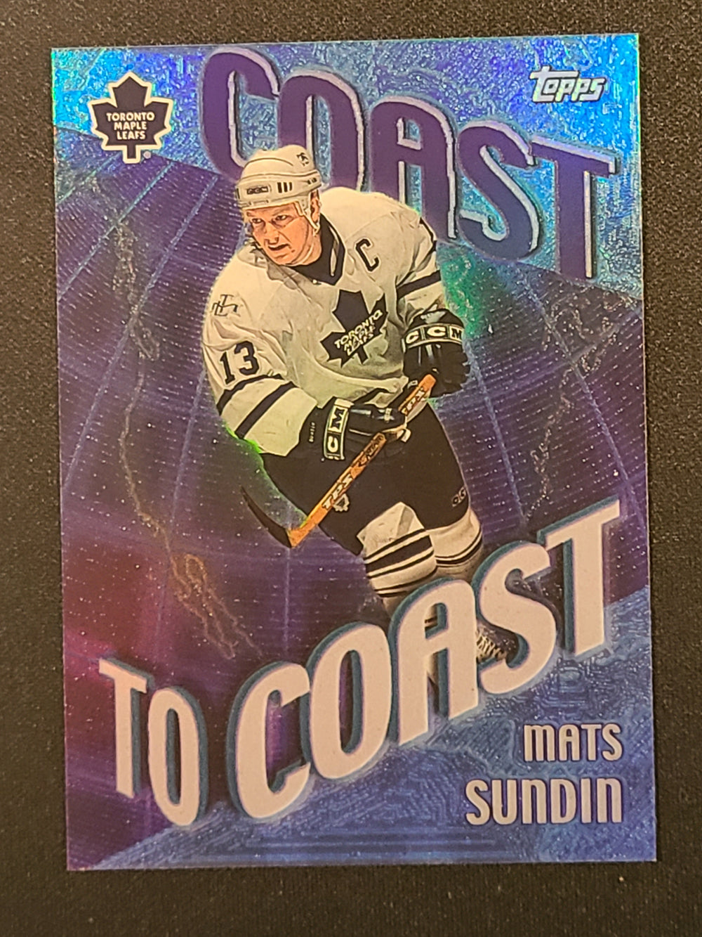 2002-03 Topps Hockey Coast to Coast #CC4 Mats Sundin Toronto Maple Leafs
