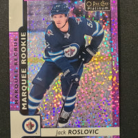 2017-18 Platinum Marquee Rookie Violet Pixels #161 Jack Roslovic Winnipeg Jets