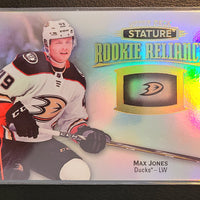 2019-20 Stature Rookie Reliance #RR-8 Max Jones Anaheim Ducks