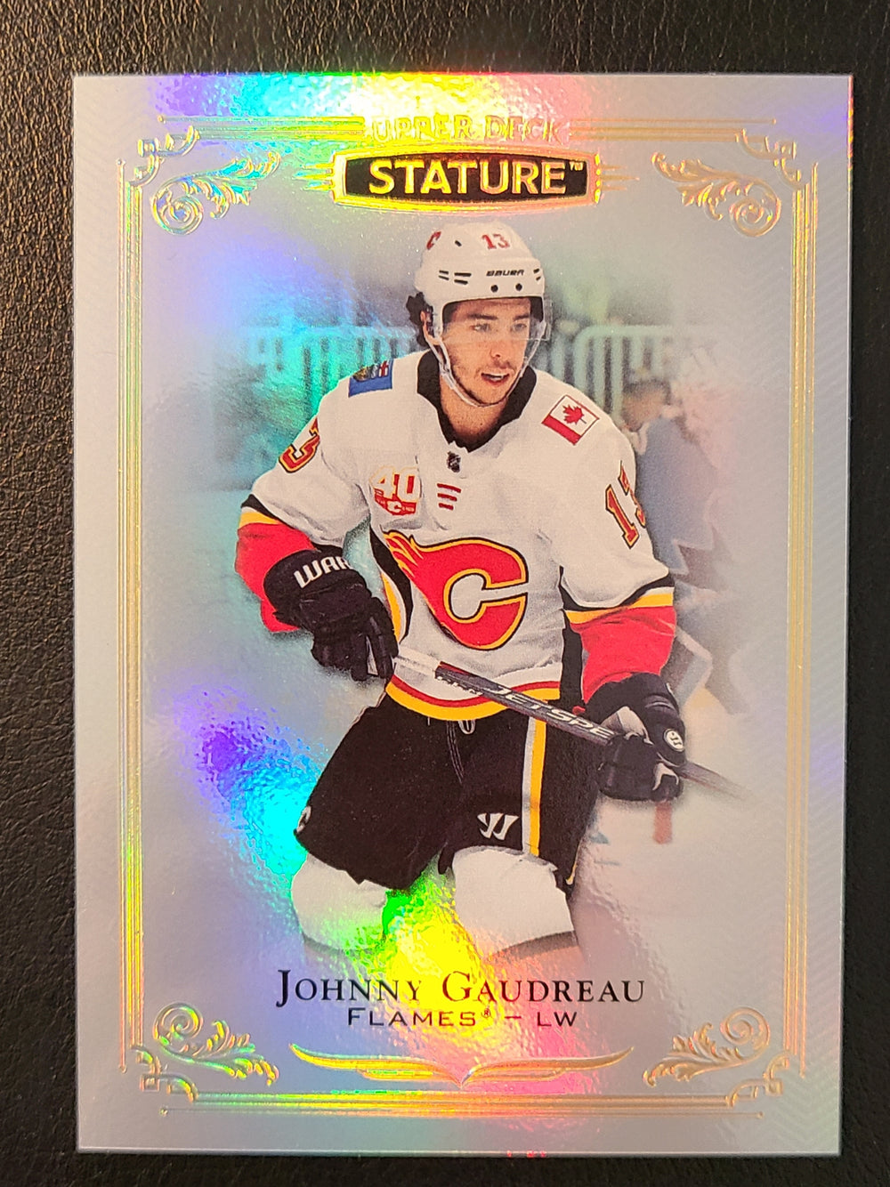 2019-20 Stature #49 Johnny Gaudreau Calgary Flames
