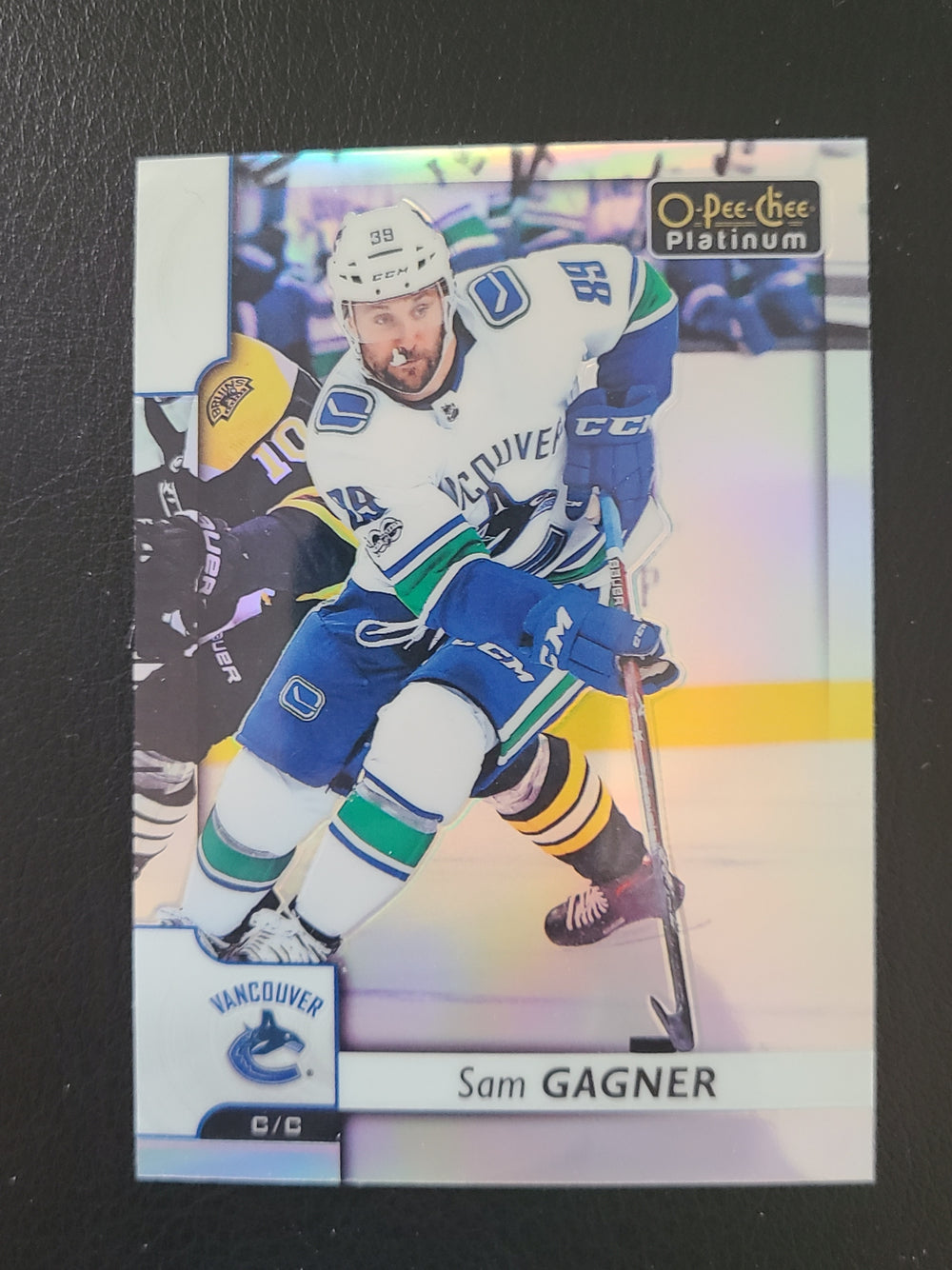 2017-18 Platinum Rainbow Parallel #101 Sam Gagner Vancouver Canucks