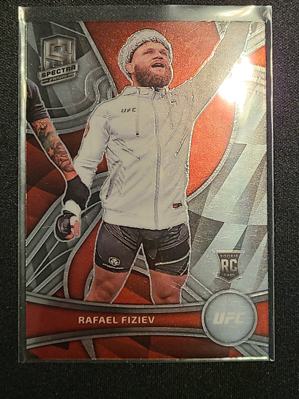 2022 UFC Panini Chronicles Spectra #384 Rafael Fiziev RC