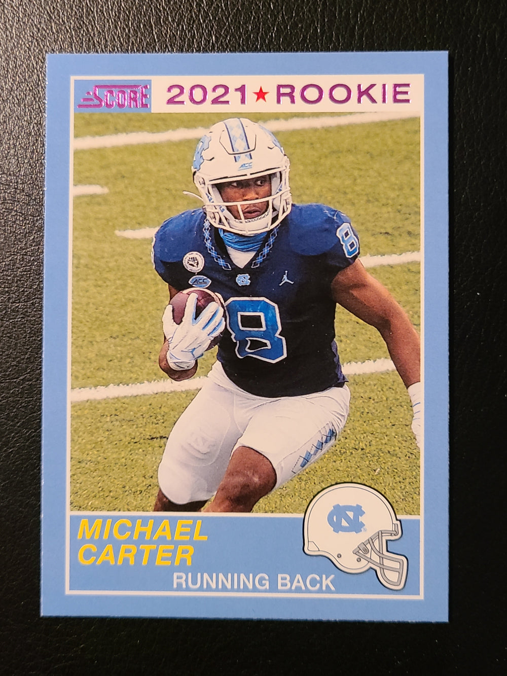 2021 Score PINK Parallel Rookie #53 Michael Carter