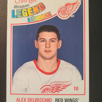 2010-11 OPC Marquee Legend #579 Alex Delvecchio Detroit Red Wings