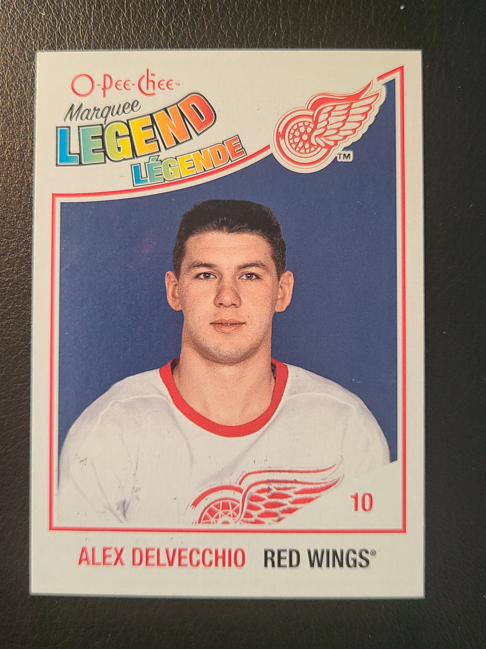 2010-11 OPC Marquee Legend #579 Alex Delvecchio Detroit Red Wings