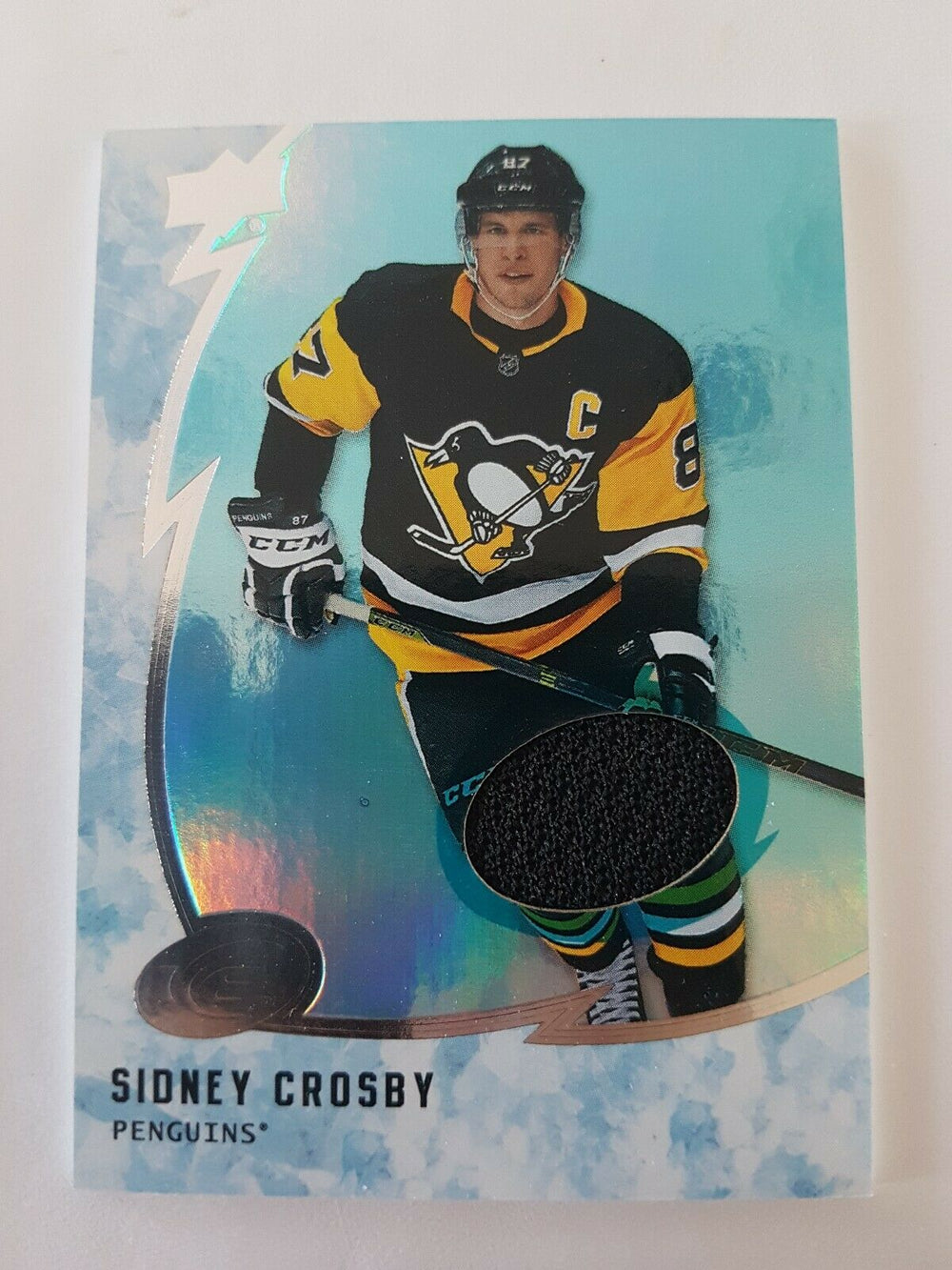 2019-20 ICE Jerseys #1 Sidney Crosby Pittsburgh Penguins