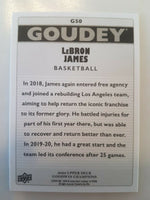 
              2020 Goodwin Champions Goudey #G50 LeBron James Basketball
            