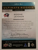 
              2013-14 Ultimate Collection Rookie Dual Jersey #URJ-BJ Boone Jenner Columbus Blue Jackets
            